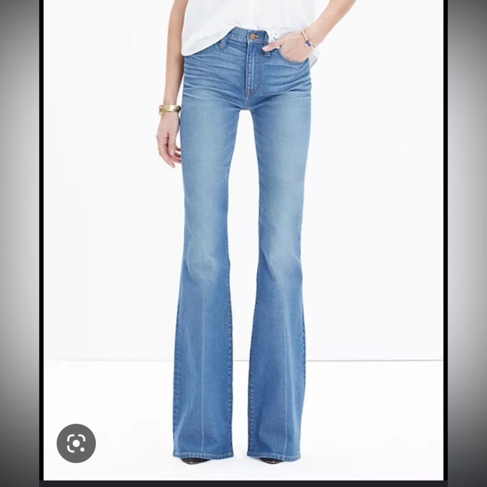 madewell flea Market Flare Maribel wash